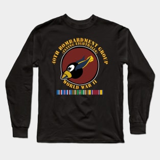 44th Bomb Group - WWII w EUR SVC Long Sleeve T-Shirt